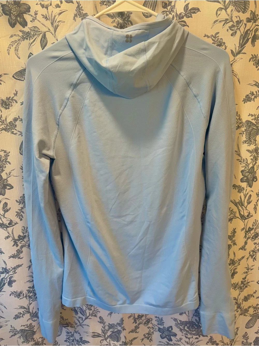 Sweaty Betty Light Blue Men's Crewneck Performance Sweater